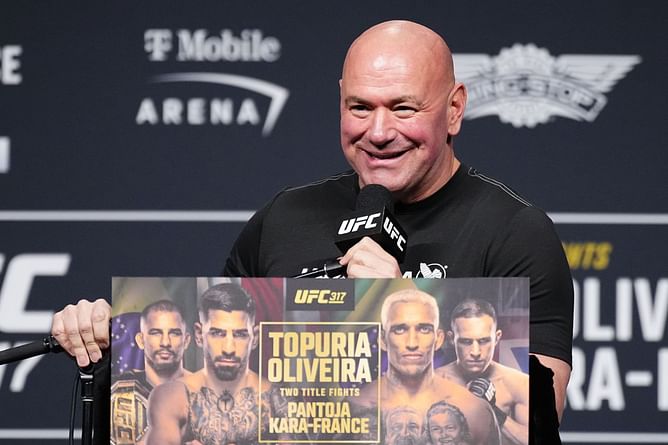 When Dana White teased his vision for boxing in an interview from more than half a decade ago
