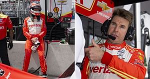 Will Power reacts following failure to advance into Fast 6 at Detroit