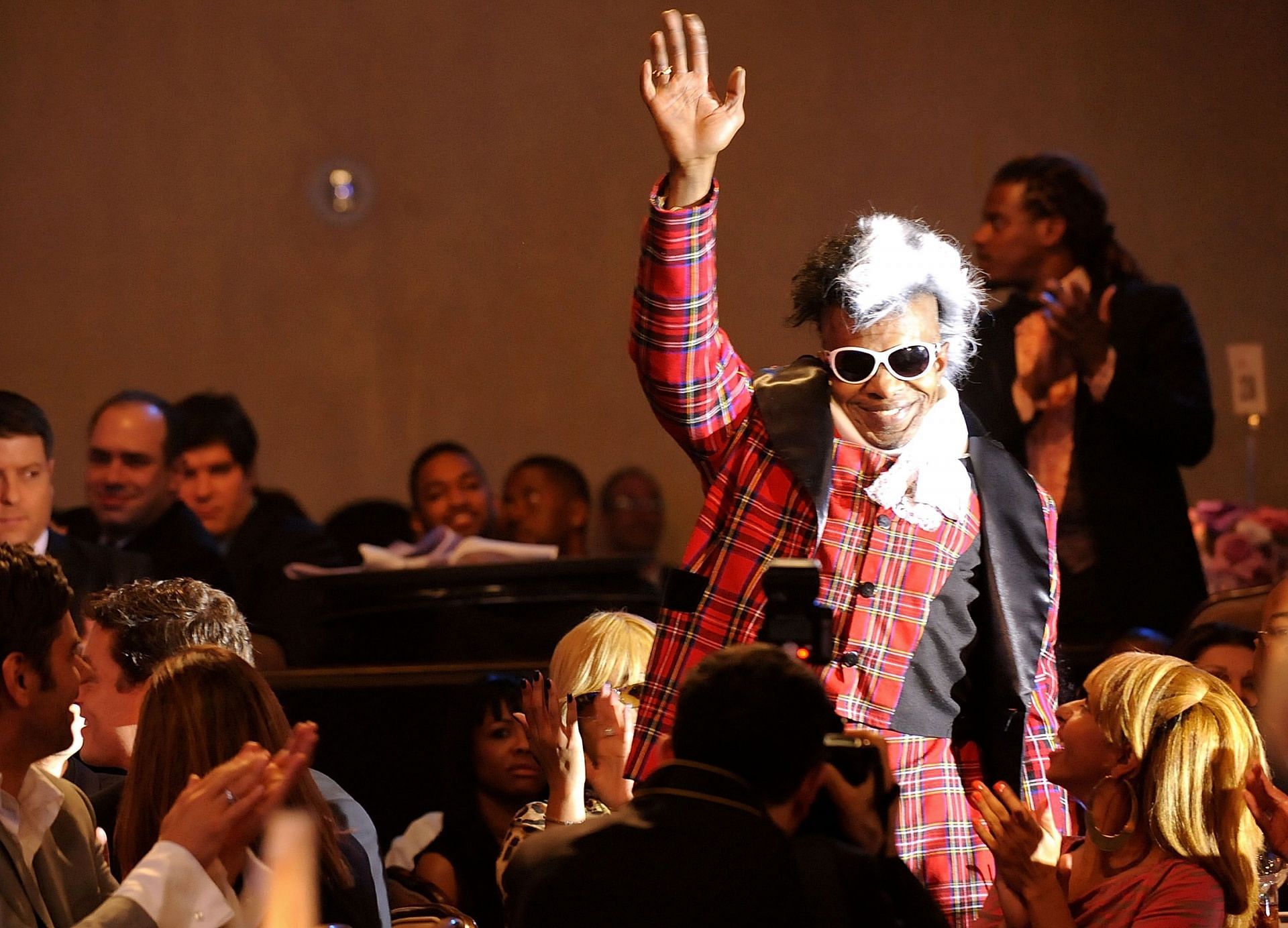 Stone during the 51st Annual GRAMMY Awards (Image via Getty)