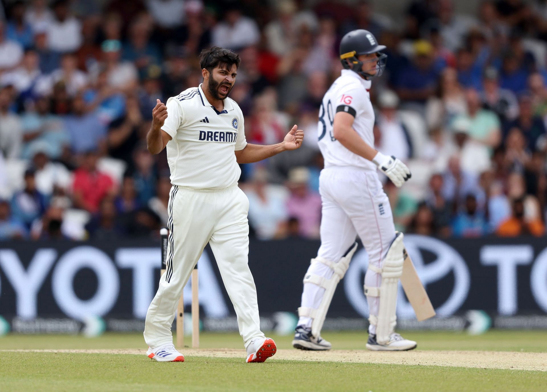 England v India - 1st Rothesay Test Match: Day Three - Source: Getty