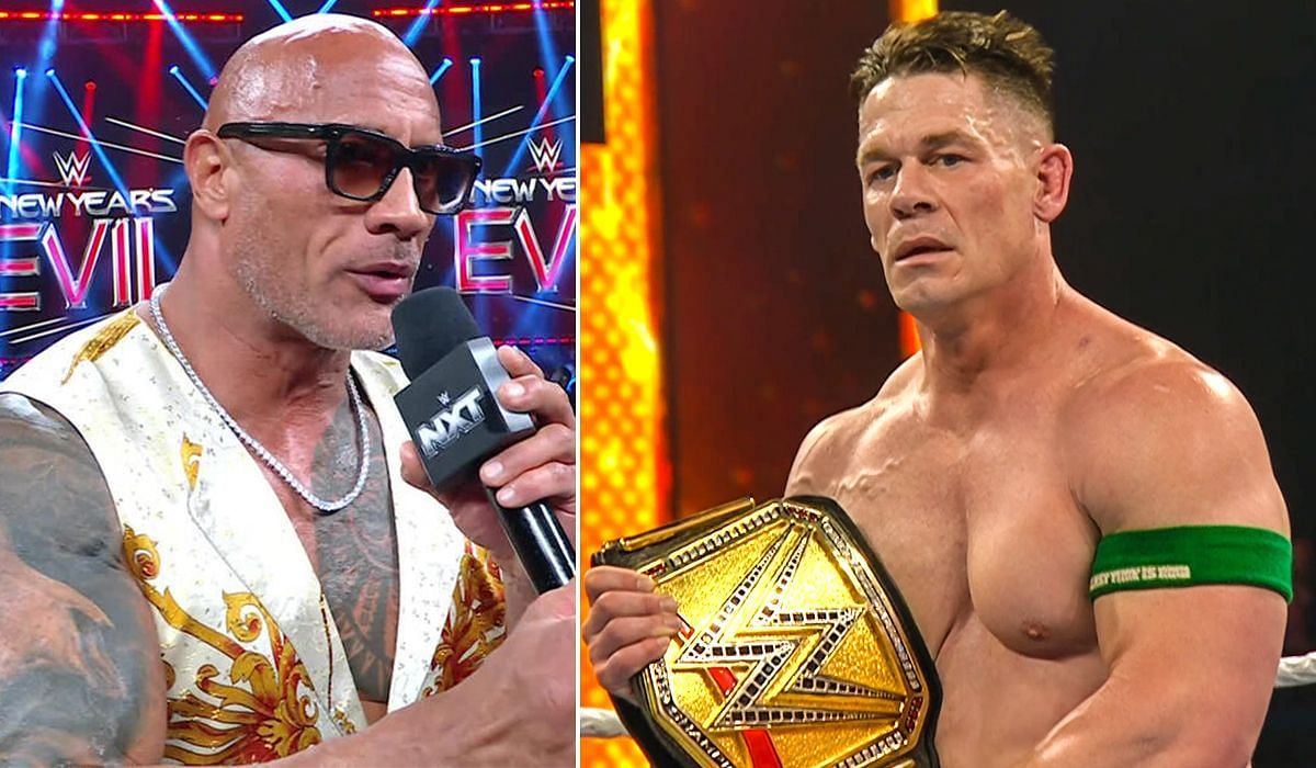 John Cena might soon lose the title due to The Rock. [Image credits: WWE.com]