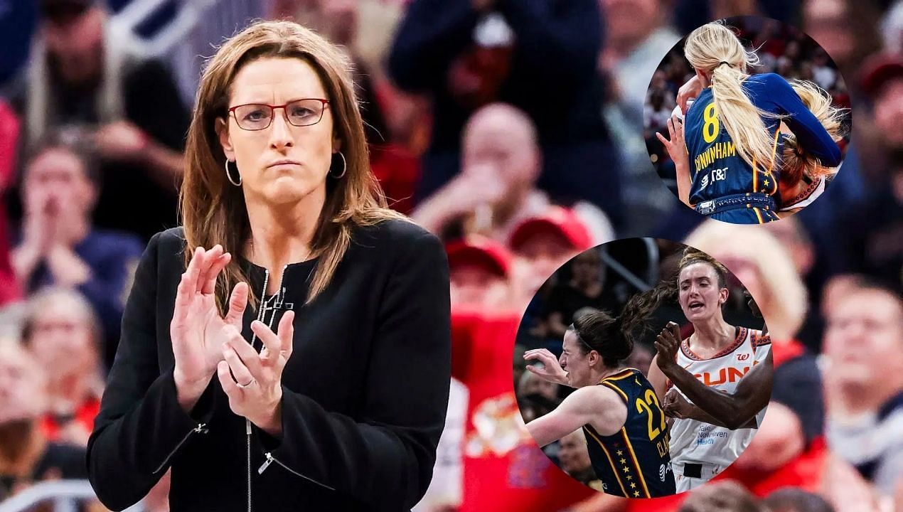 Stephanie White unleashes impassioned tirade at officials after Caitlin Clark, Sophie Cunningham scuffles: &quot;Obvious the stuff was brewing&quot; (Image Credit: Imagn)
