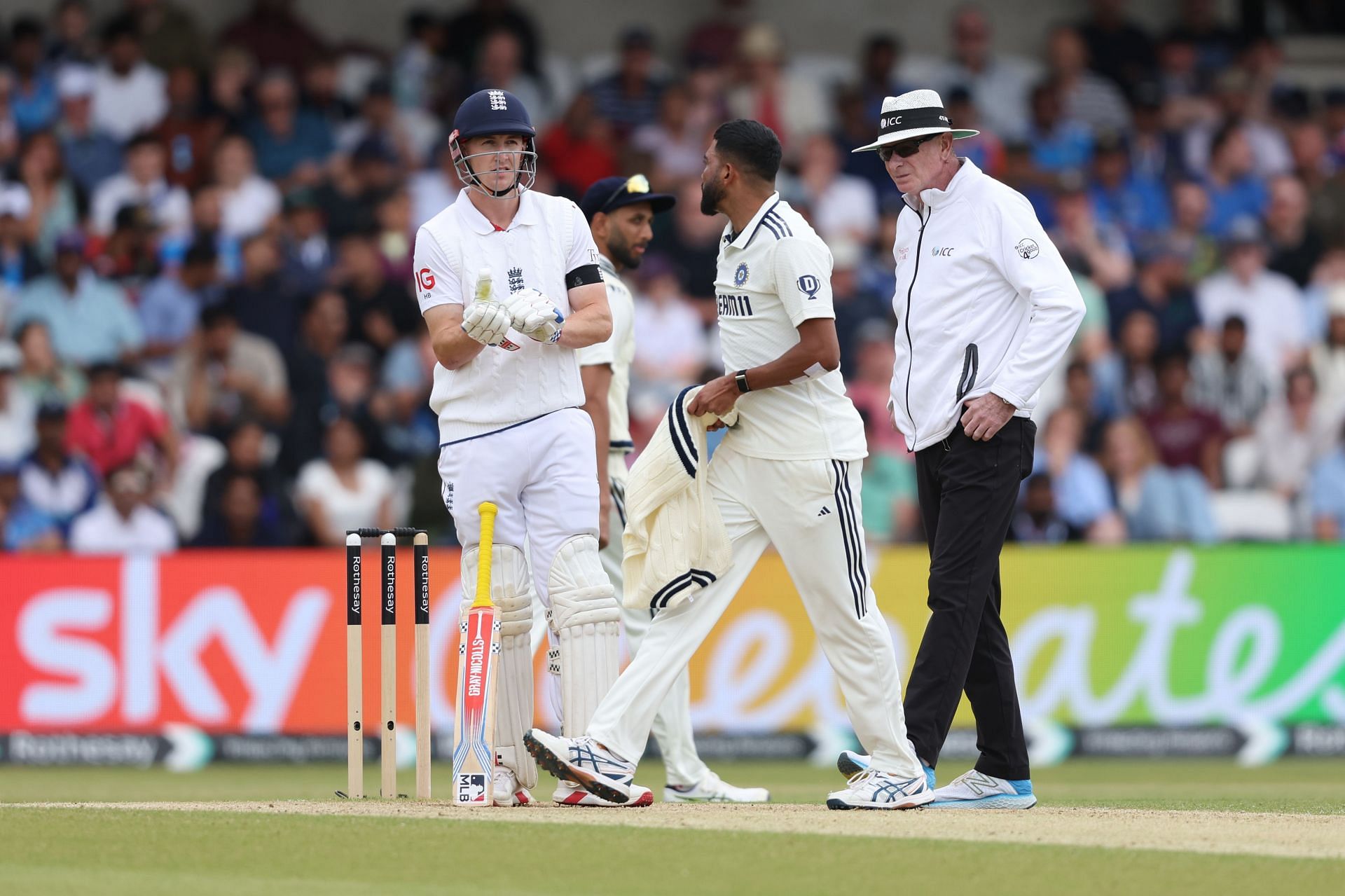 England v India - 1st Rothesay Test Match: Day Three - Source: Getty