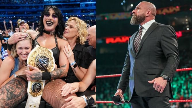 Rhea Ripley sends message to Triple H after he gets called out for The Eradicator's booking