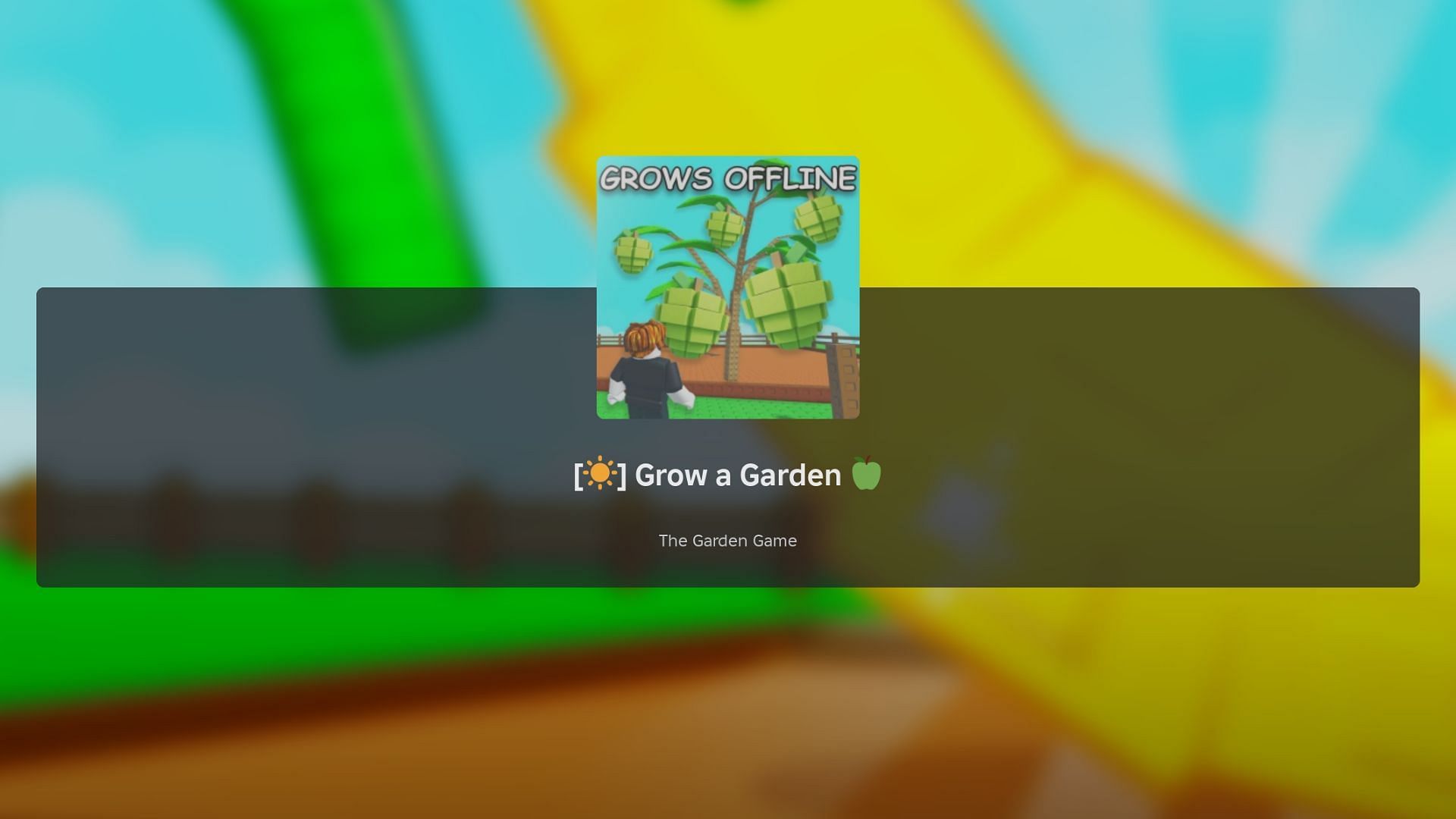 Grow a Garden