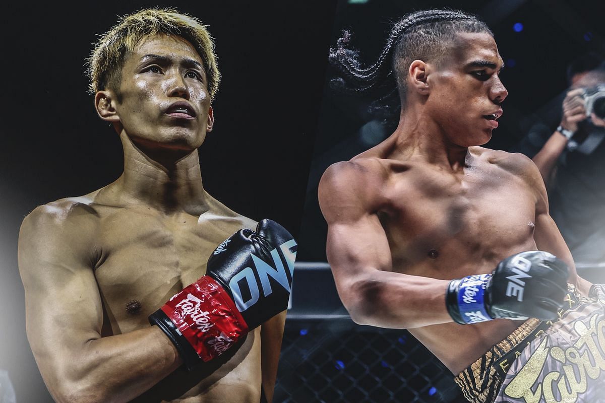 (From left) Taiki Naito and Johan Estupinan.