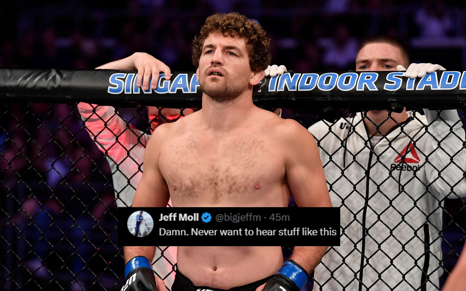Fans react to the news that Ben Askren is in critical condition. [Image courtesy: Getty]