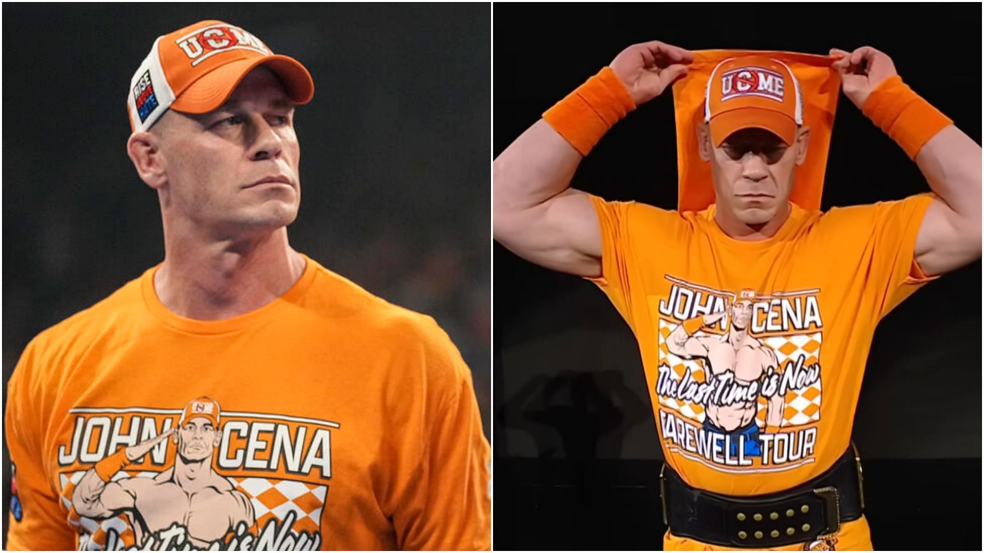 John Cena is a 17-time World Champion. [Images via: WWE.com and WWE