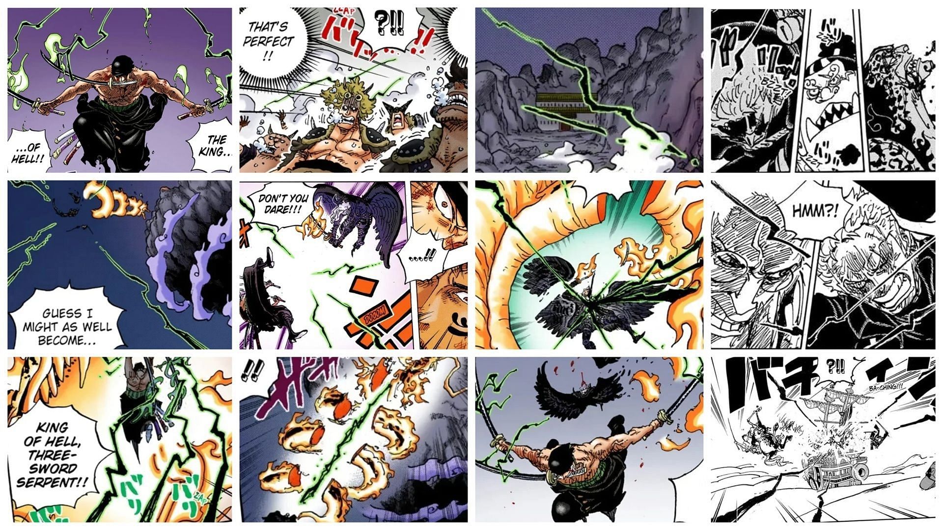 Zoro has amazing Haki feats in One Piece (Image via Shueisha)