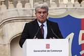 "Surely make a signing, which we are very excited about" - Barcelona chief Joan Laporta appears to hint at new signing in club senate review