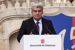 "Surely make a signing, which we are very excited about" - Barcelona chief Joan Laporta appears to hint at new signing in club senate review