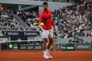 Novak Djokovic at the French Open 2025. (Photo: Getty)