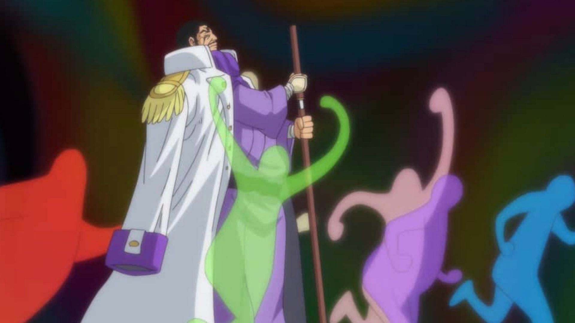 Fujitora as seen in One Piece anime (Image via Toei Animation)