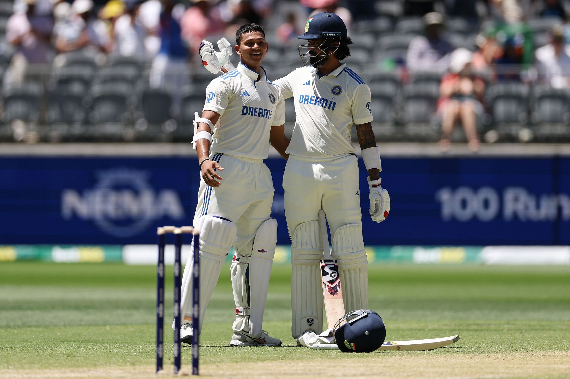 Yashasvi Jaiswal and KL Rahul will likely open for India in the first Test against England. [P/C: Getty]