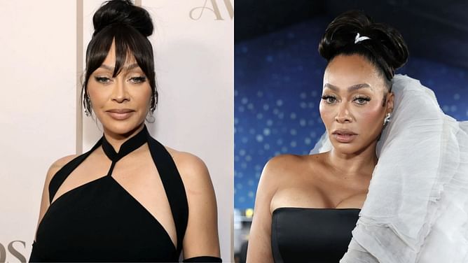 Photo: $30,000,000 worth La La Anthony shares the first look at her all-white lace outfit