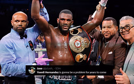 "Future world champion" - Fans react as Yoenli Hernandez outclasses Kyrone Davis in unanimous decision win