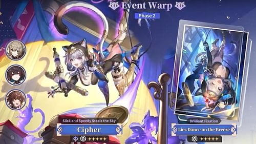 Version 3.3 second phase characters (Image via HoYoverse)