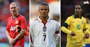 “You need someone that’s actually going to tackle” - David Beckham snubs Ronaldinho, Scholes as he picks dream 5-a-side team of teammates