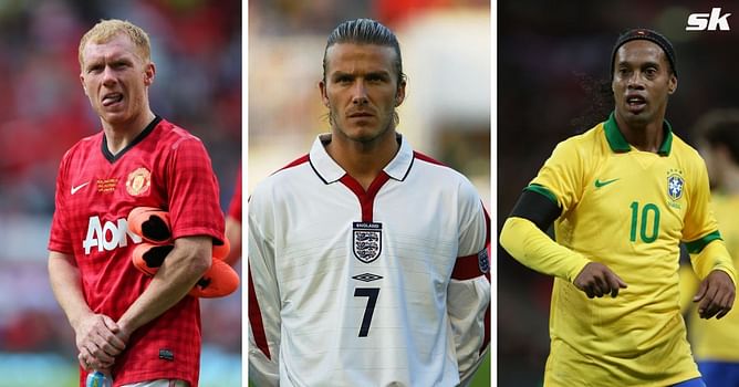 “You need someone that’s actually going to tackle” - David Beckham snubs Ronaldinho, Scholes as he picks dream 5-a-side team of teammates