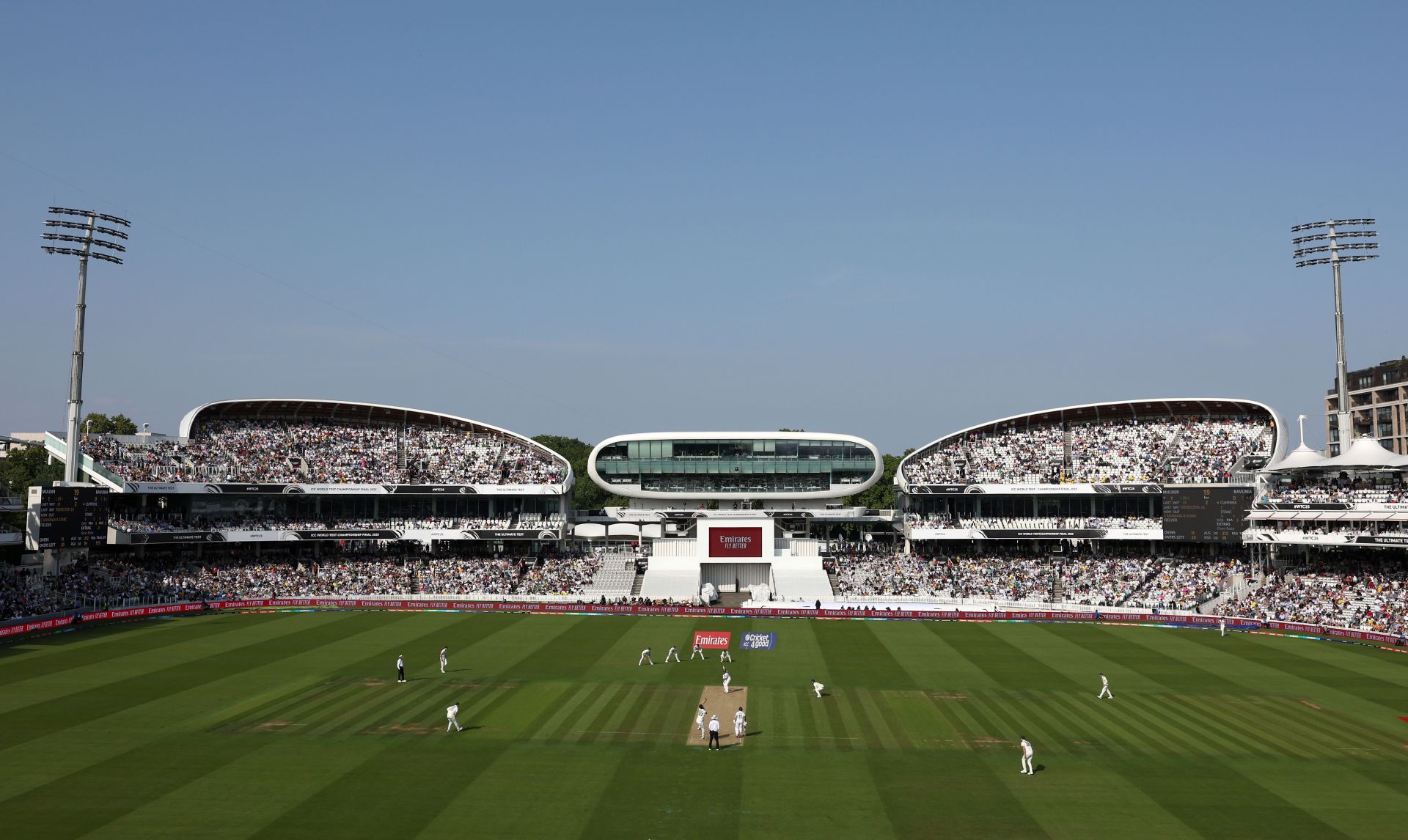 What are the chances of rain on Day 2 of the SA vs AUS WTC 2025 Final at Lord's?