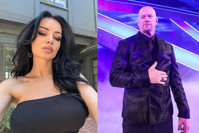 Saraya reacts to hilarious photoshopped image featuring WWE legend The Undertaker
