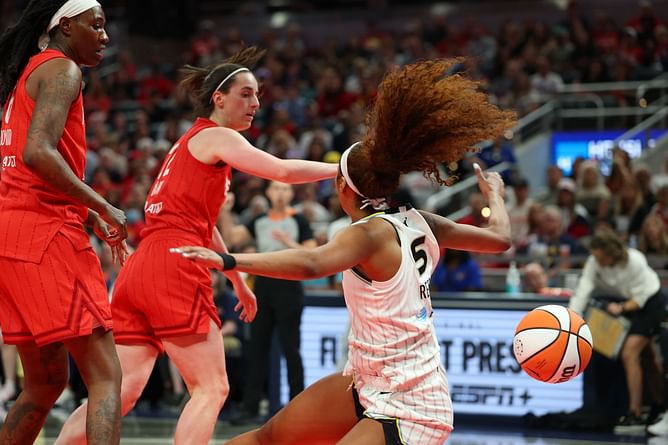 "They'll pay crazy to watch Caitlin Clark" - Skip Bayless calls out Angel Reese for past comments about WNBA ratings spike