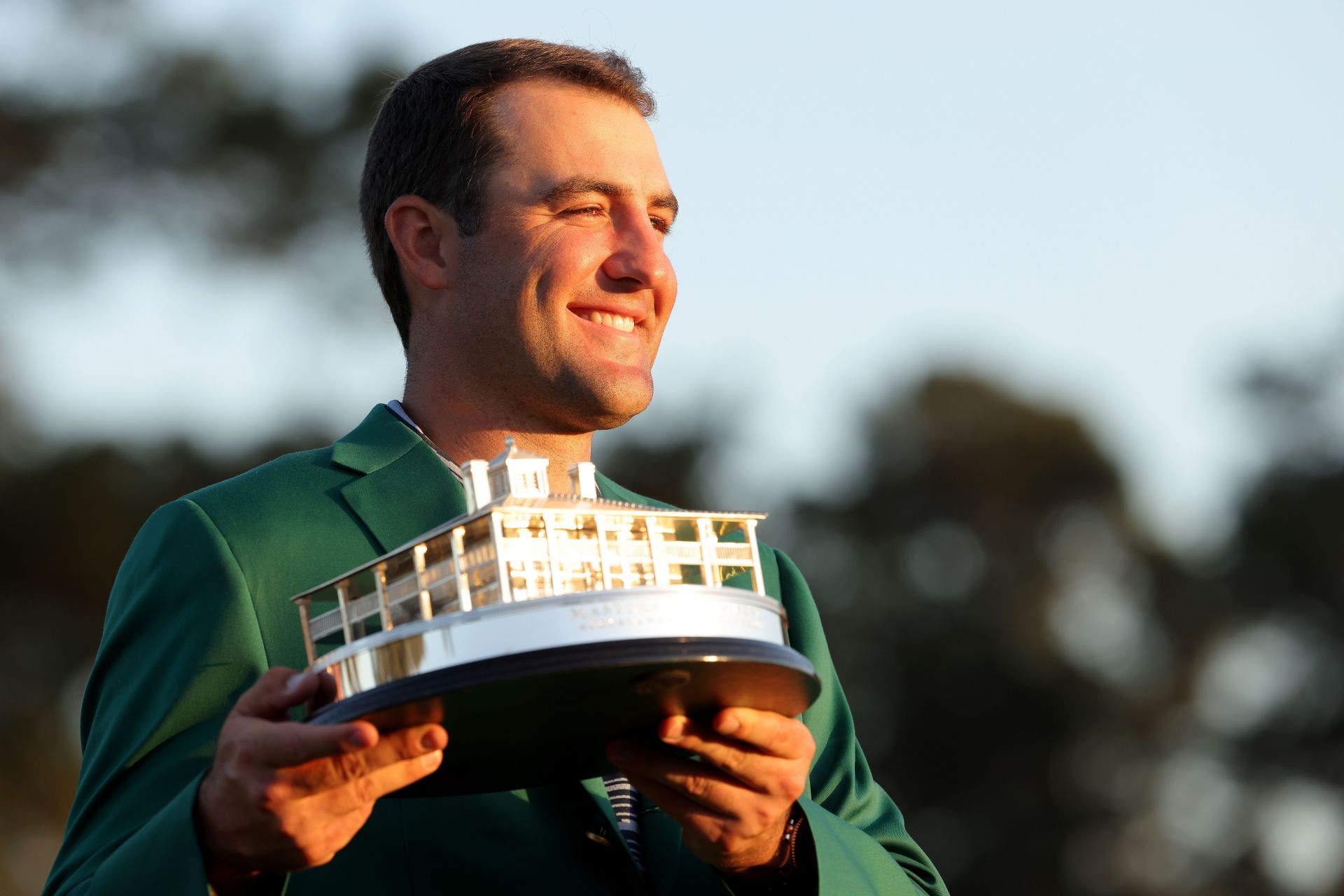 Scottie Scheffler v roku 2022 Masters (Zdroj: Getty)