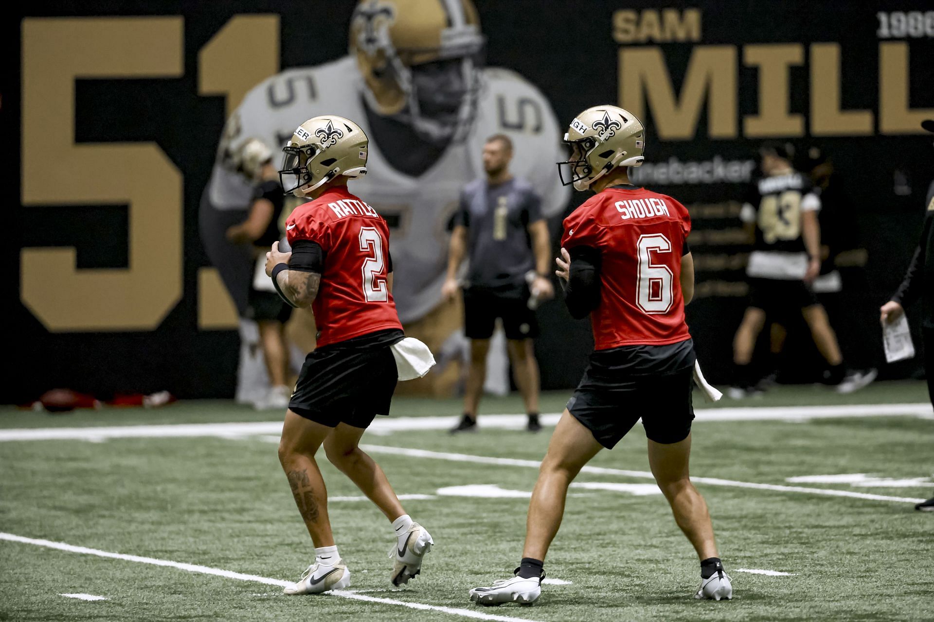 New Orleans Saints OTA Offseason Workouts - Source: Getty