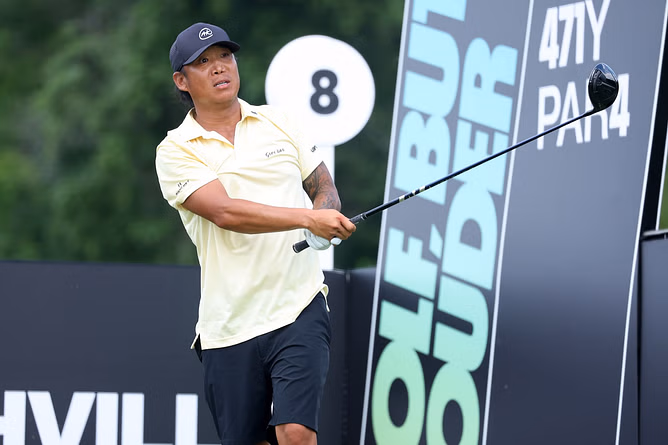 Anthony Kim’s wife labels his shot from Dallas as the most ‘insane’ shot of the week despite disappointment