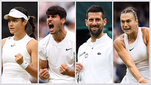 "My mum's getting messages" - How Emma Raducanu, Carlos Alcaraz, Novak Djokovic & Aryna Sabalenka's Wimbledon 1R opponents have reacted to their draw