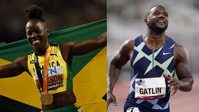 "Right on par"- Justin Gatlin assesses Shericka Jackson’s 2025 season form