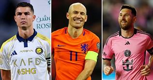 "He doesn't have tricks up his sleeve" - When Arjen Robben explained why Lionel Messi was better than Cristiano Ronaldo and others