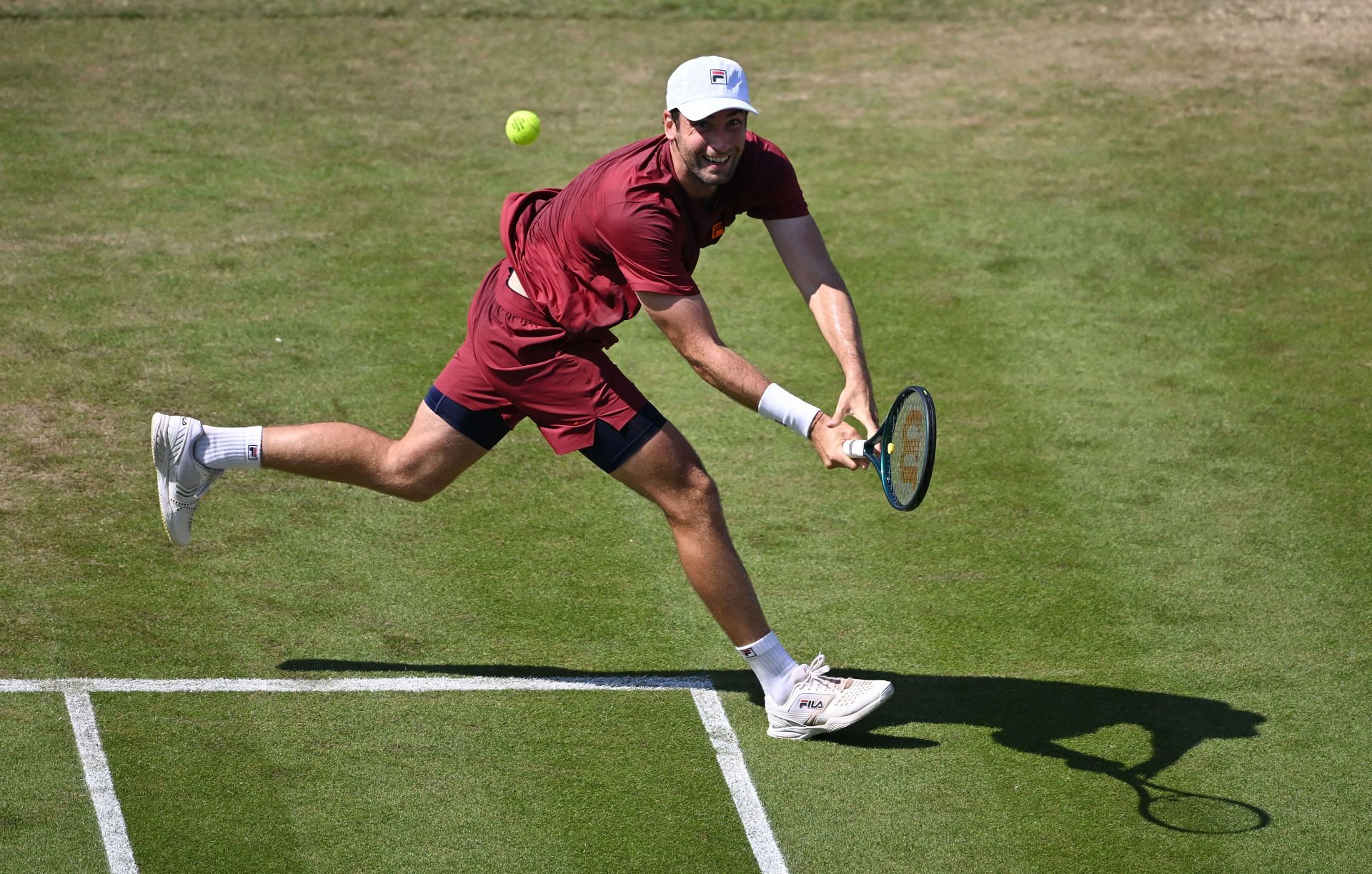 Halys in action at the Stuttgart Open - Source: Getty