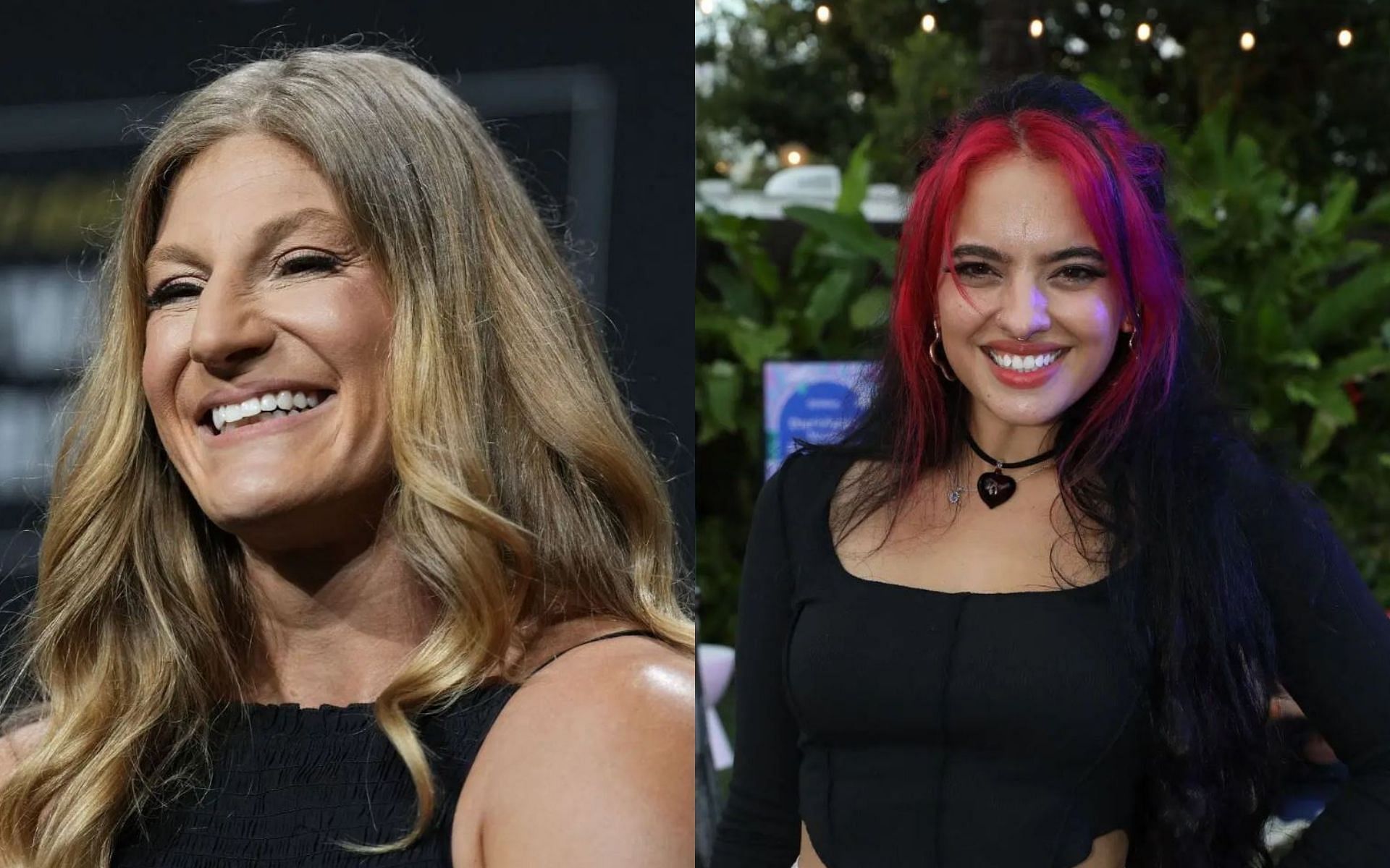 Kayla Harrison (left) promises &quot;glorious payback&quot; after getting pranked by Nina-Marie Daniele (right). [Images courtesy: Getty Images]