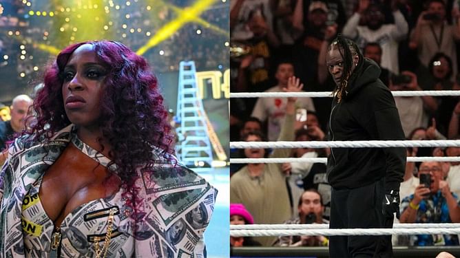 Naomi sends a message to R-Truth after he returns to WWE at Money in the Bank