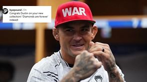 "DIAMONDS ARE FOREVER" - MMA fandom explodes as Dustin Poirier reveals 'The Last Dance' collection