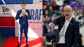 UConn HC Dan Hurley shares heartfelt message for former star Liam McNeeley following NBA draft selection
