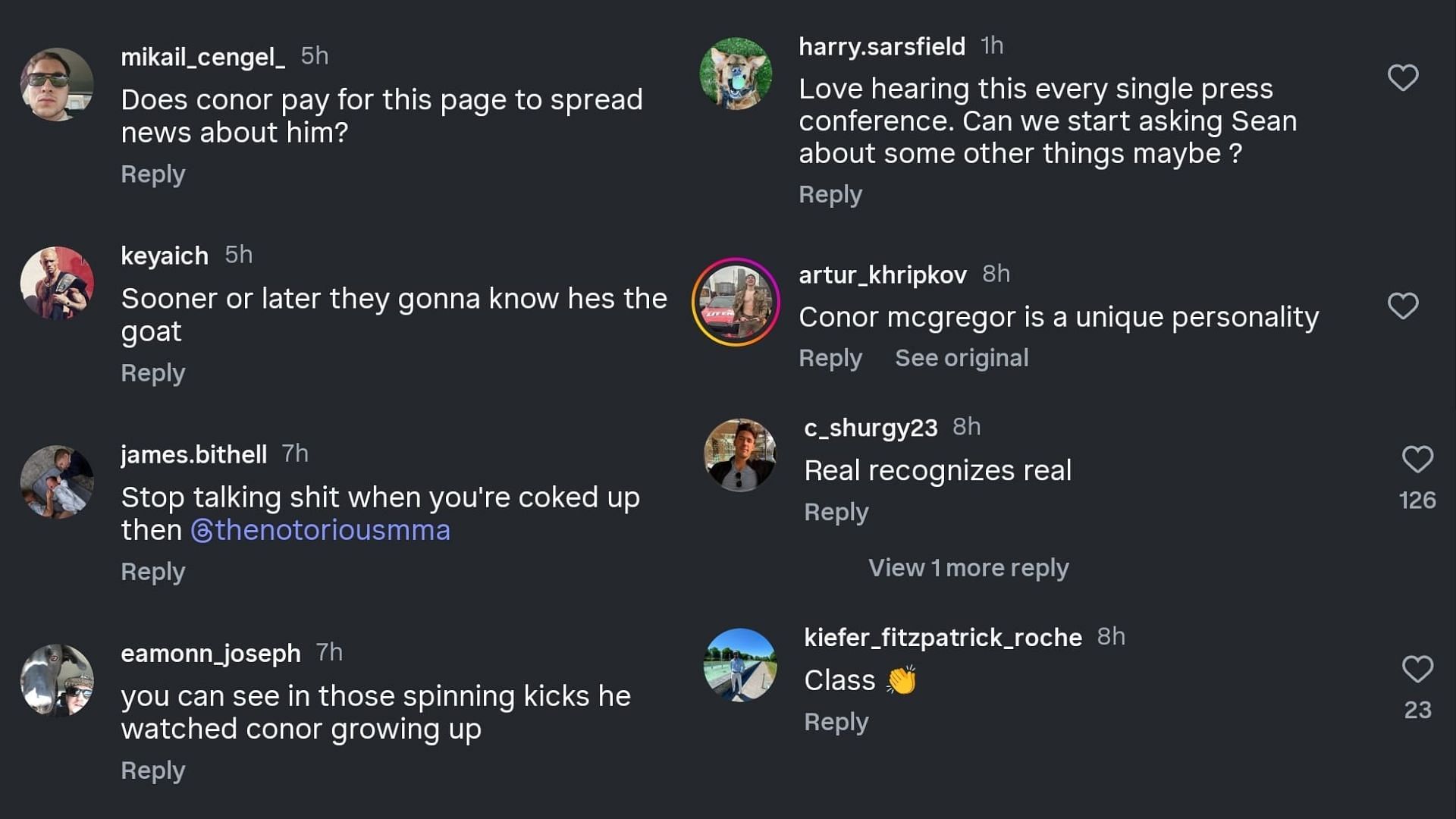 Fan comments [Screenshots courtesy: @themaclifeofficial on Instagram]