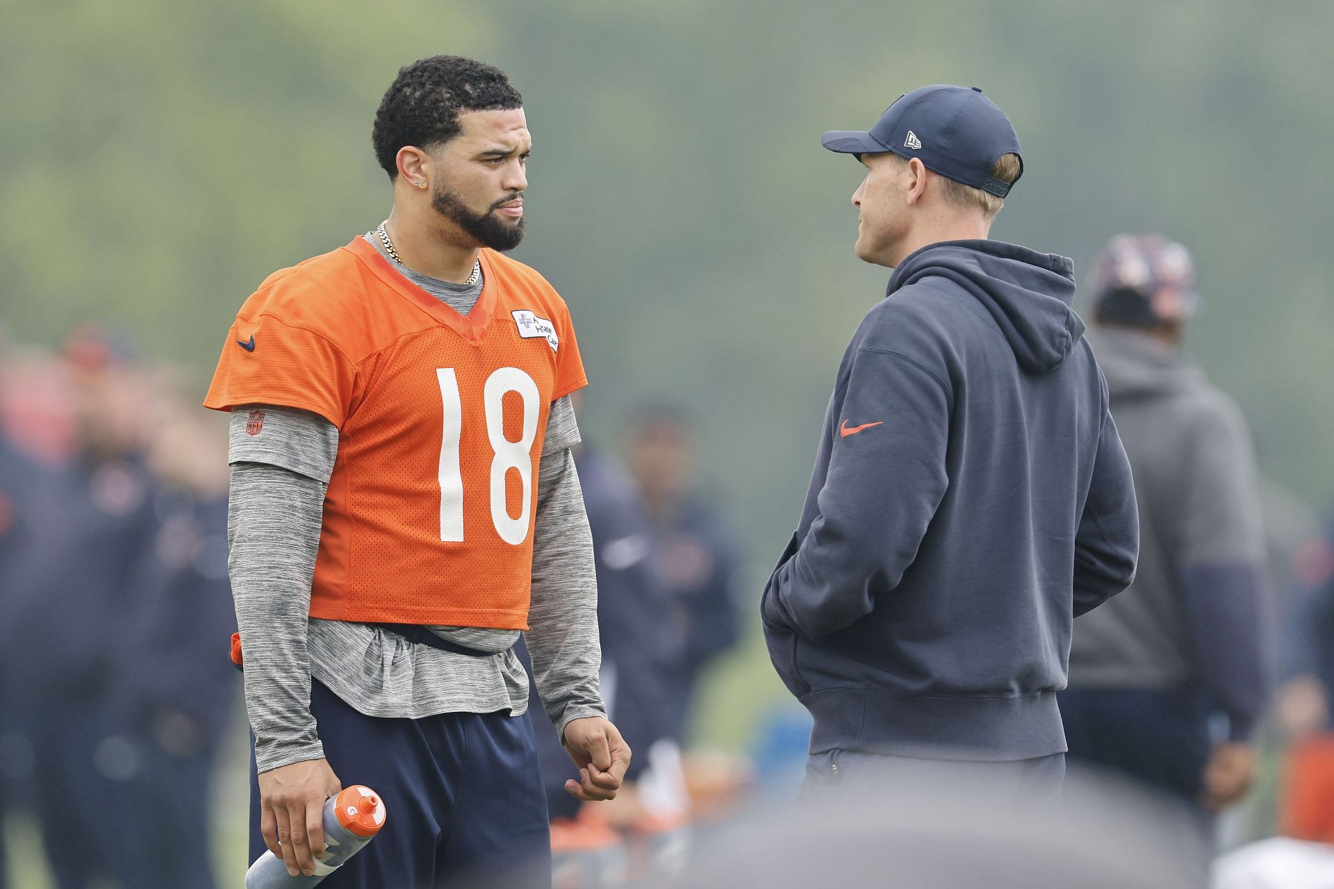 &quot;He&rsquo;s tough&quot; - Caleb Williams gives rare insight on Bears coach Ben Johnson while envisioning long-term stay in Chicago