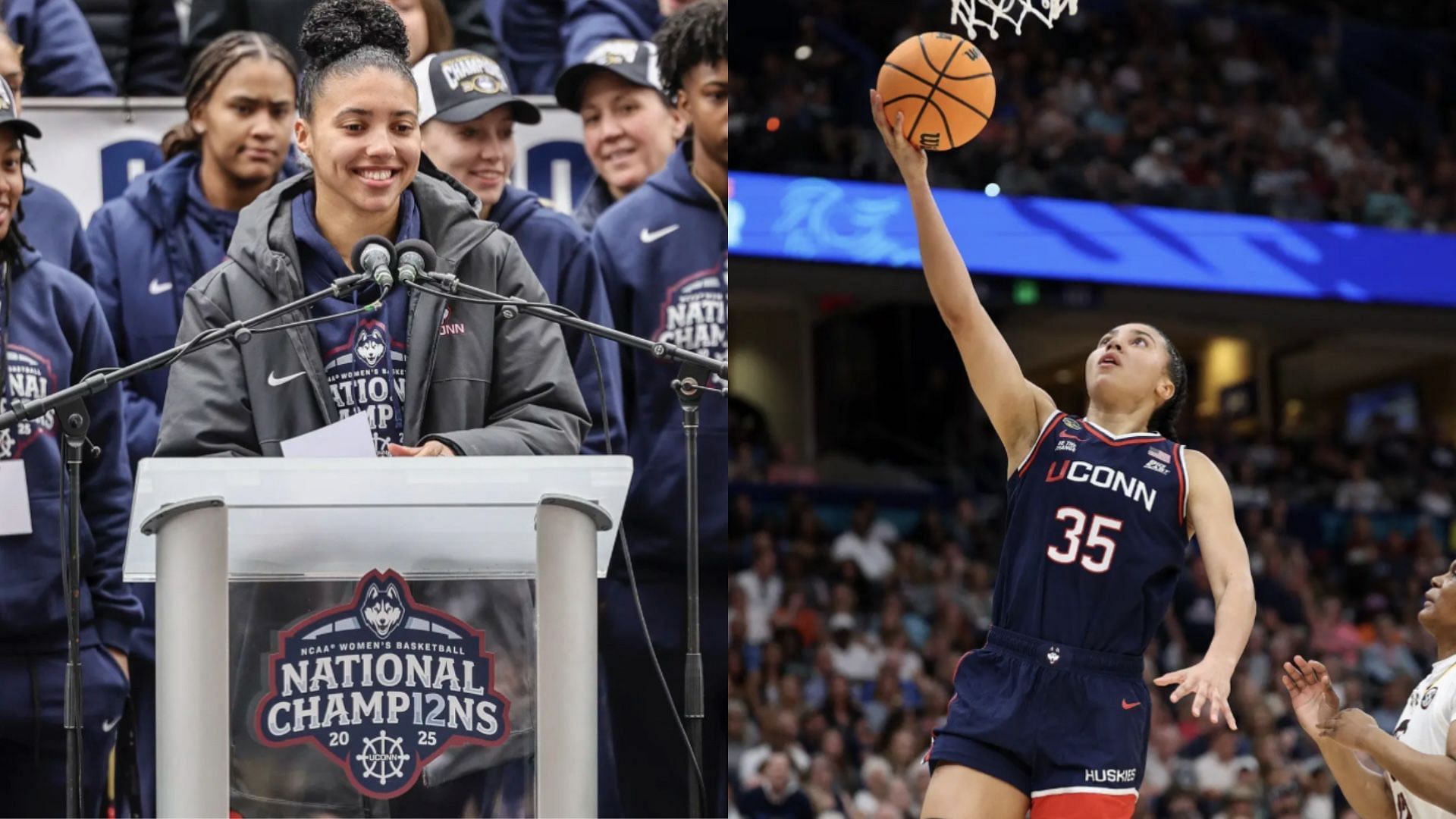 UConn women&rsquo;s basketball star guard Azzi Fudd