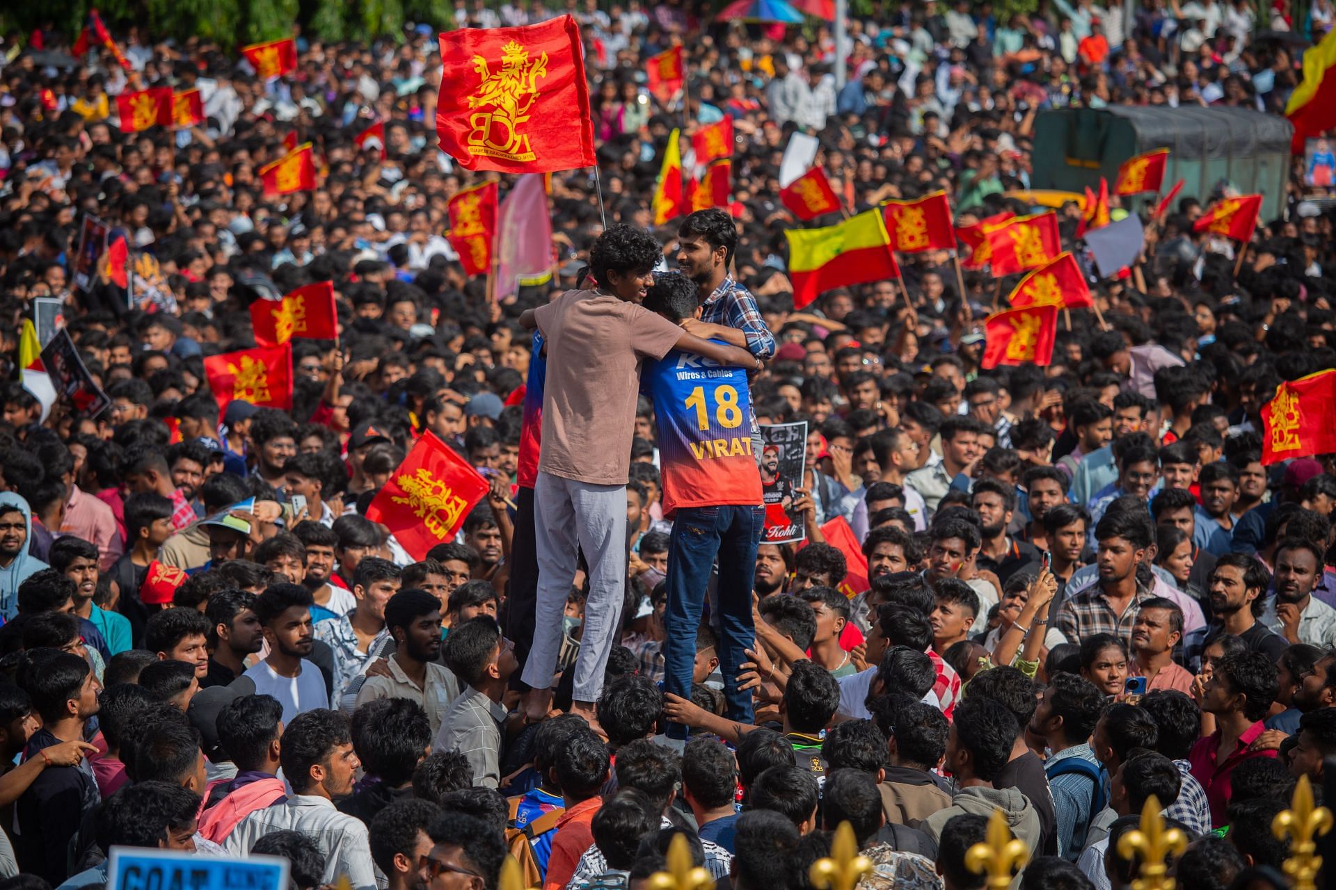 Royal Challengers Bengaluru IPL Trophy Parade - Source: Getty
