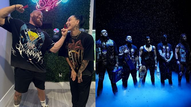Rhea Ripley's former Judgment Day partner reacts to her first anniversary with Buddy Matthews with a two-word message