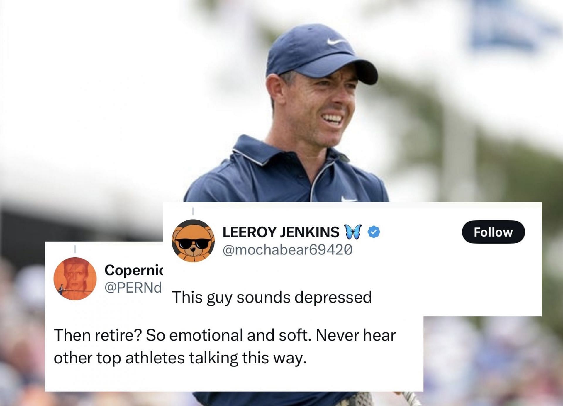 Fans react to Rory McIlroy&rsquo;s statement at the 2025 US Open