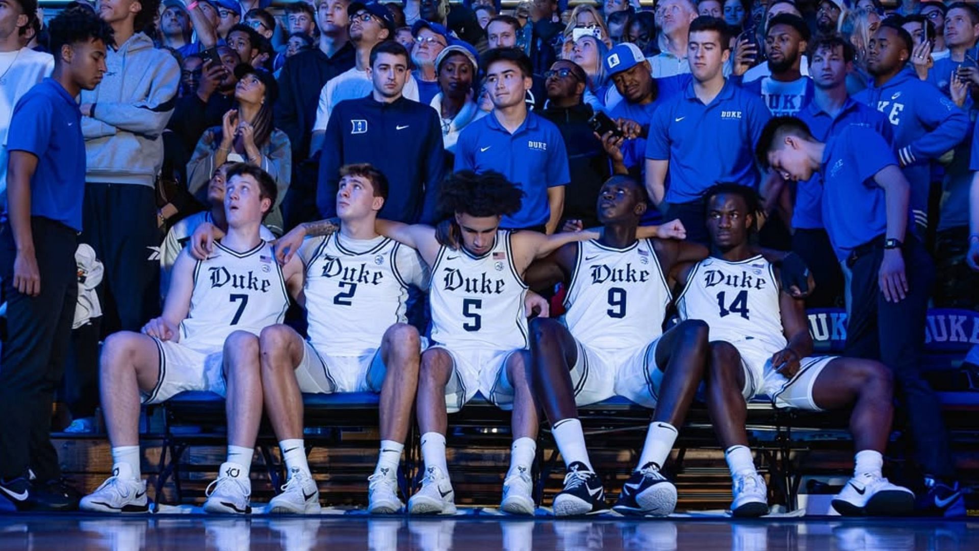Duke fans react following the NBA Draft selection of their entire starting five ft. Cooper Flagg - Image source: Instagram/dukembb