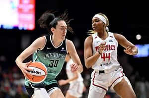 "She never did this for Caitlin Clark": Fans react as Breanna Stewart reveals mid-game tip to Kiki Iriafen