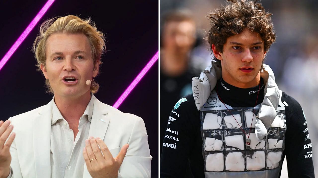Nico Rosberg [L] Kimi Antonelli [R] [Image Source: Getty]
