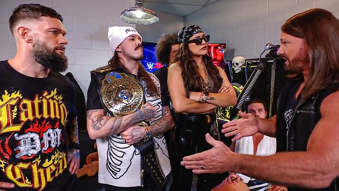 "You old bags" - AJ Styles and a major WWE authority figure put on notice by Judgment Day member