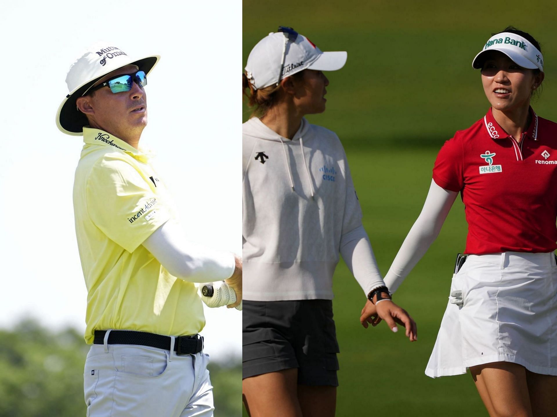 Joel Dahmen and Lydia Ko (Image via Getty)