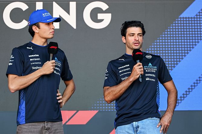 F1 drivers Carlos Sainz, Alex Albon and others name one superstar with the 'most aura'