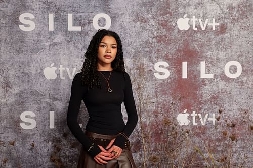 Ida Brooke at Apple TV+'s Silo Season Two Premiere (Image via Getty)